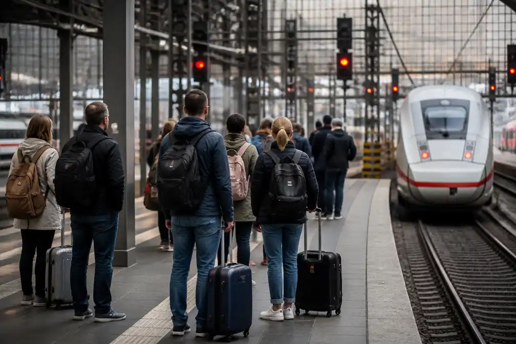 Treinverkeer in heel Duitsland plat door radiostoring