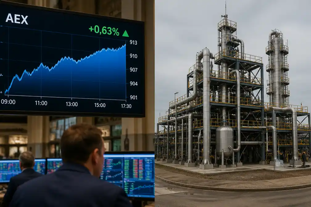 AEX wint terrein; Avantium stijgt na start zuiveringsinstallatie Delfzijl