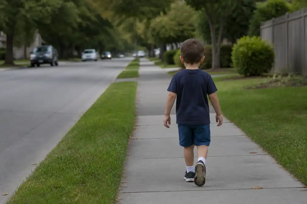Moeder uit Virginia krijgt voorwaardelijke celstraf om zoon (5) die alleen liep