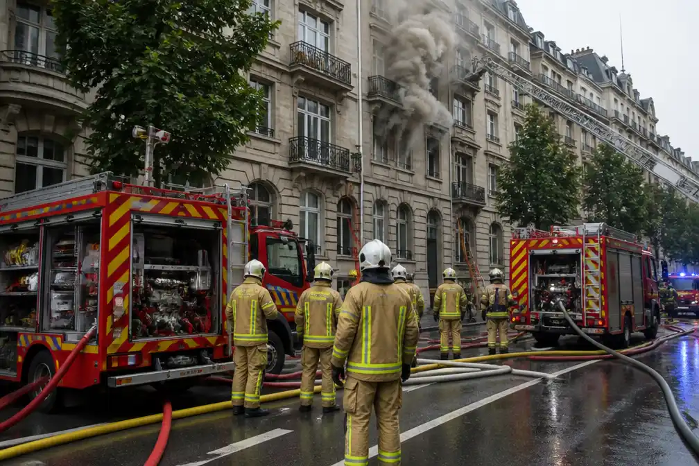 Dodelijke brand in appartementsgebouw Louizalaan Brussel