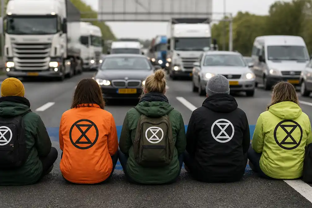 Taakstraf en voorwaardelijke cel voor XR-activisten om blokkade A12