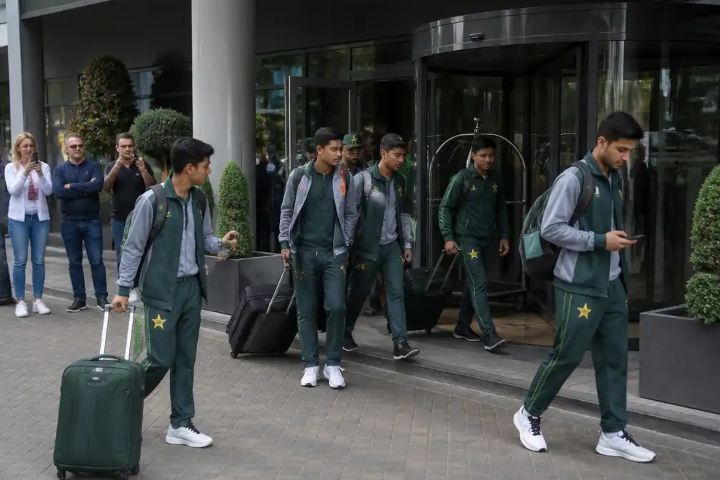 Betogers staken actie bij hotel Portsmouth na verwarring met cricketteam Pakistan