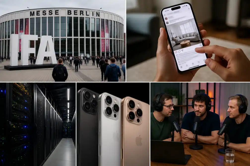 Tweakers Podcast #443 over IFA, Instagram-reclames en nieuwe iPhones