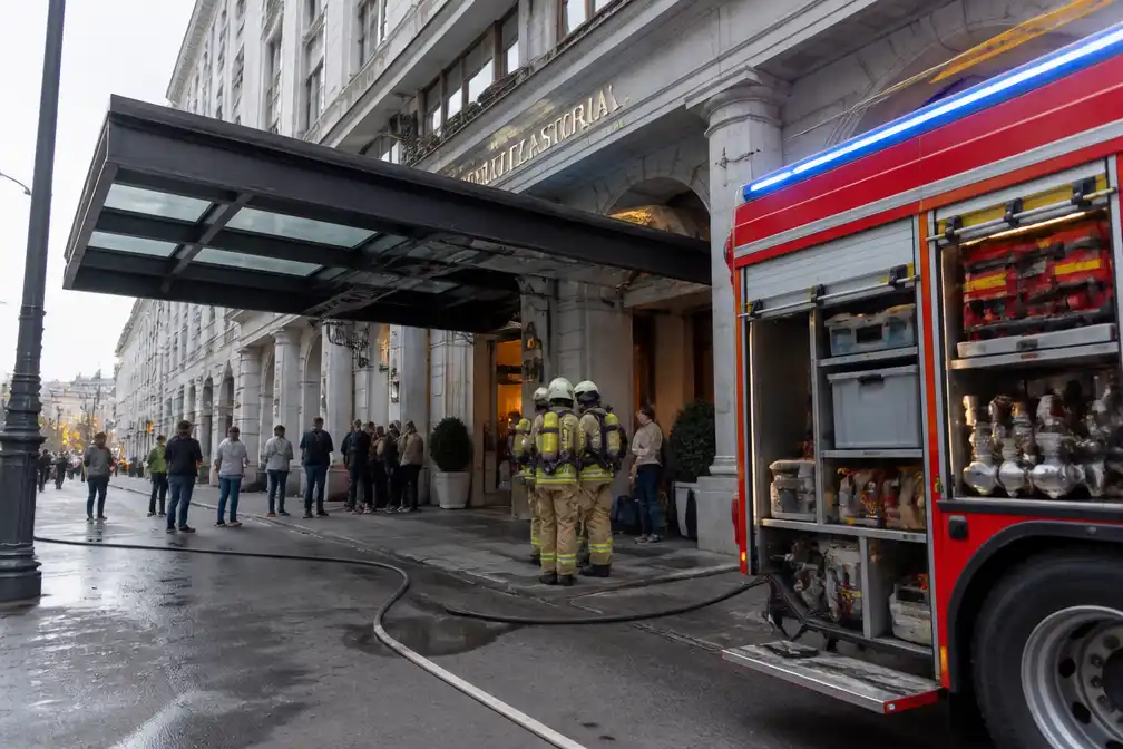 Corinthia Grand Hotel Astoria in Brussel deels ontruimd na chloorlek, drie medewerkers naar ziekenhuis