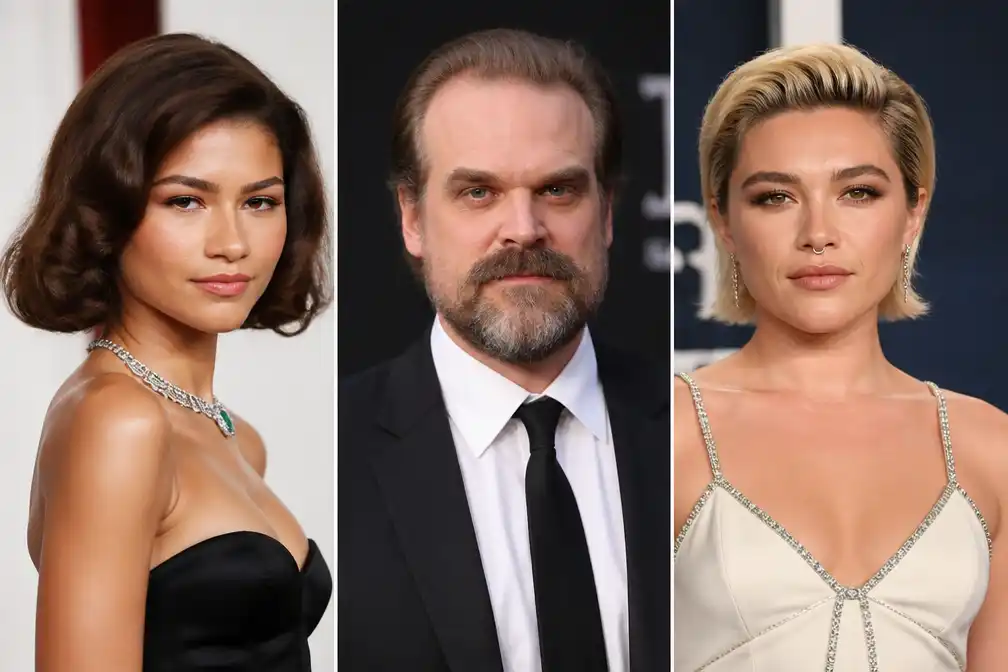 Zendaya, David Harbour en Florence Pugh reiken Emmy's uit in Los Angeles