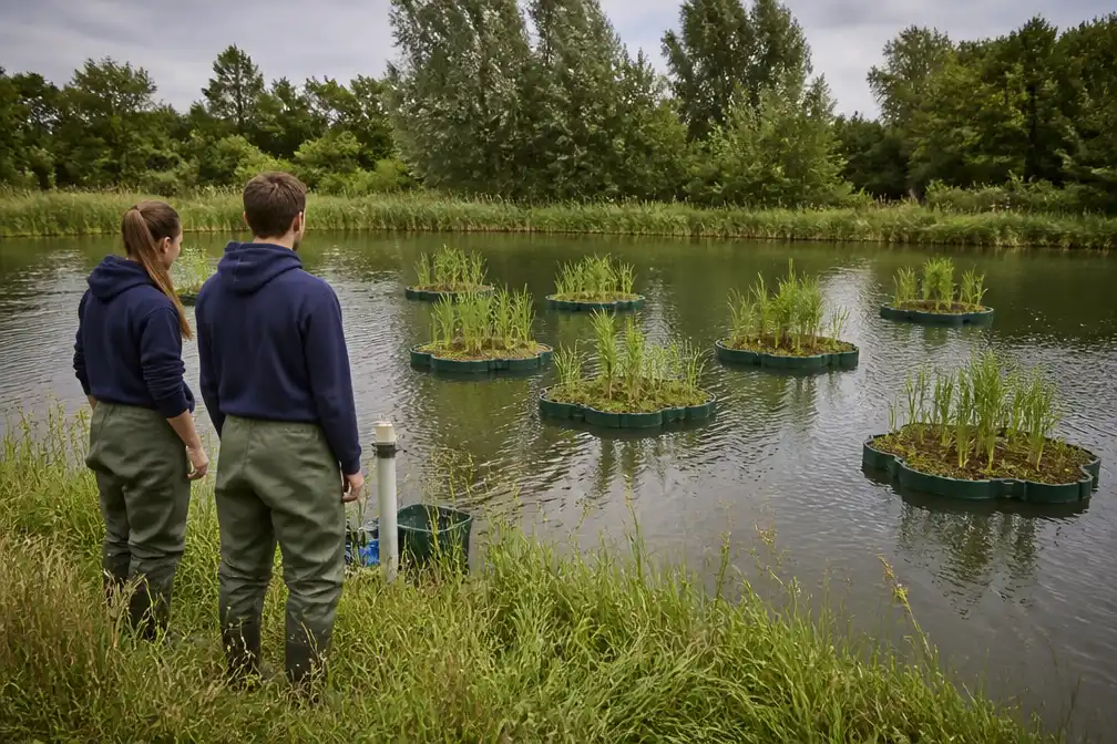 UHasselt test planten om PFAS uit water te halen in Zwijndrecht