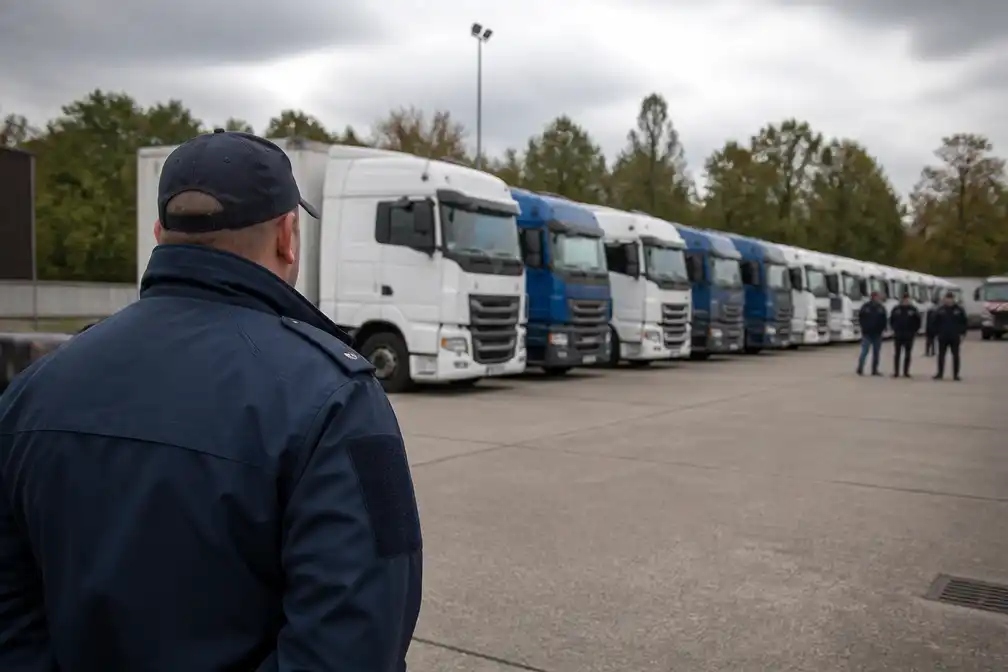 28 vrachtwagens in beslag genomen bij Roemeense transportfirma in Kortenberg