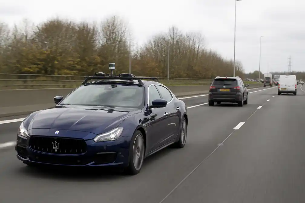 Zelfrijdende Maserati's keren terug naar testbaan Sint-Truiden na 200 km op Limburgse snelwegen