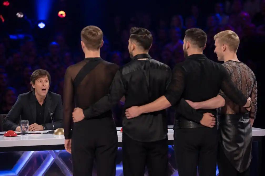 Danser Ádám Epinger brengt drie partners mee naar auditie van 'Got Talent'