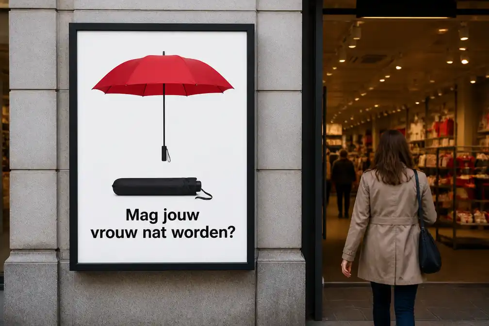 Hema-reclame met knipoog naar 'Mag jouw vrouw' zorgt voor ophef