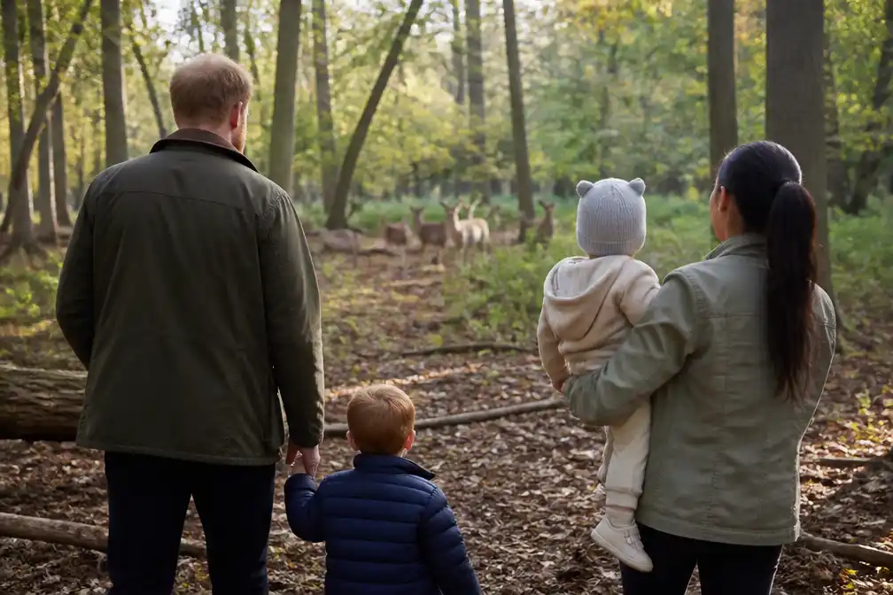 Meghan deelt op Instagram video van gezin in Verenigd Koninkrijk