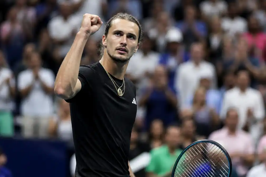 Zverev wint tweede set in US Open-finale tegen Shelton
