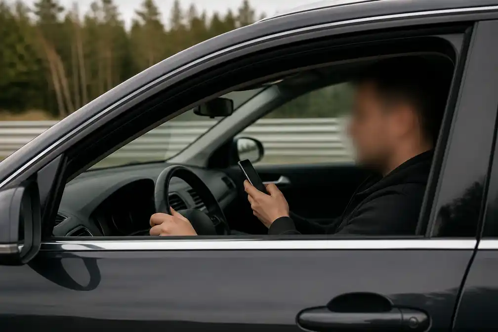Bestuurder (41) bekeurd voor telefoon in de hand op A50 bij Veghel