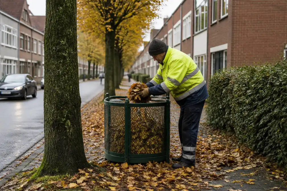 Herentals plaatst dit najaar 211 bladkorven in de straten