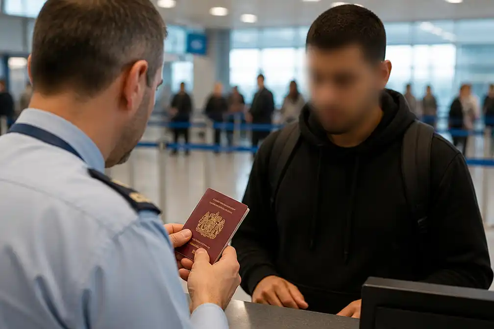 Staatloze man (27) opgepakt op vliegveld Gibraltar met vervalst Nederlands paspoort