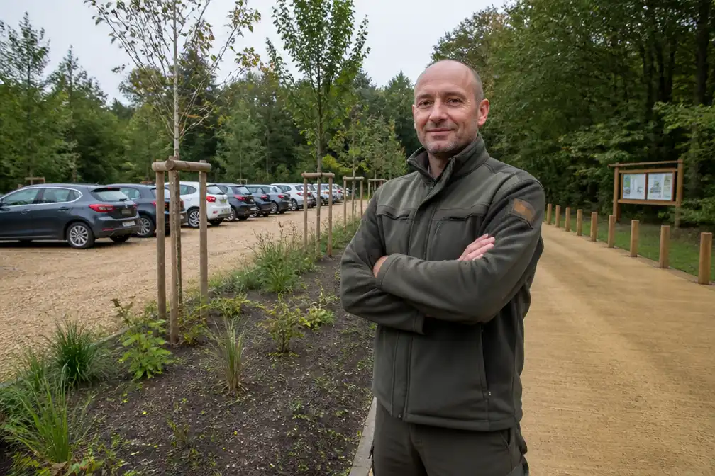 Parking bij Buggenhoutbos onthard en vernieuwd, aantal plaatsen blijft gelijk