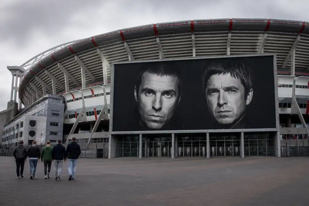 Oasis geeft in juli 2027 twee concerten in de Johan Cruijff ArenA