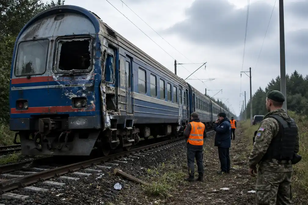Rusland treft Oekraïense trein bij Poolse grens, EU en Navo reageren scherp