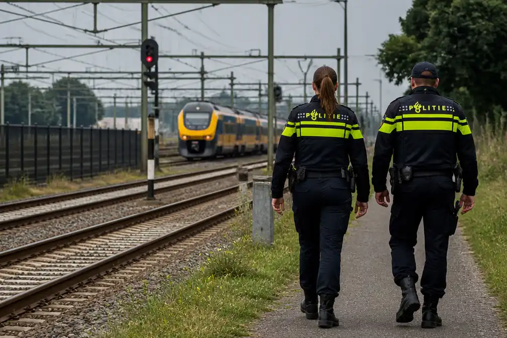 Politie en ProRail houden extra toezicht op het spoor na reeks sabotages