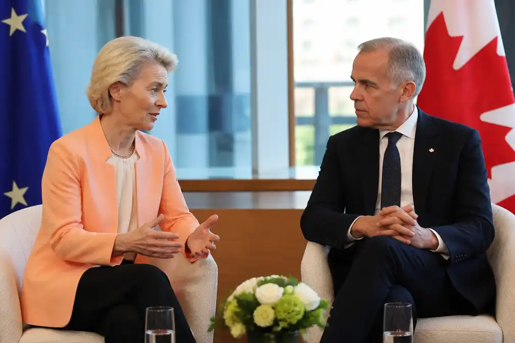 Von der Leyen wil Canada als eerste 'geassocieerd lid' van de EU