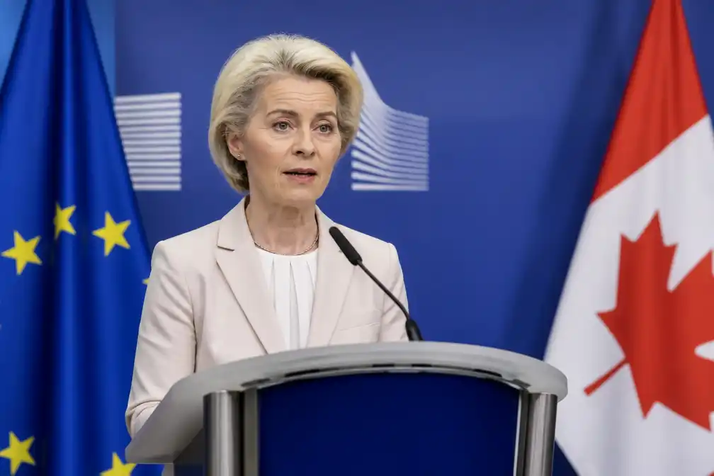 Von der Leyen wil Canada geassocieerd lid van de EU maken