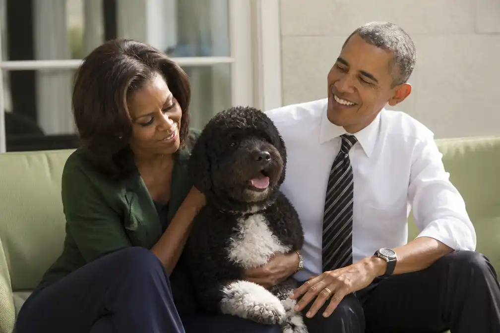 Familie Obama neemt afscheid van hond Sunny