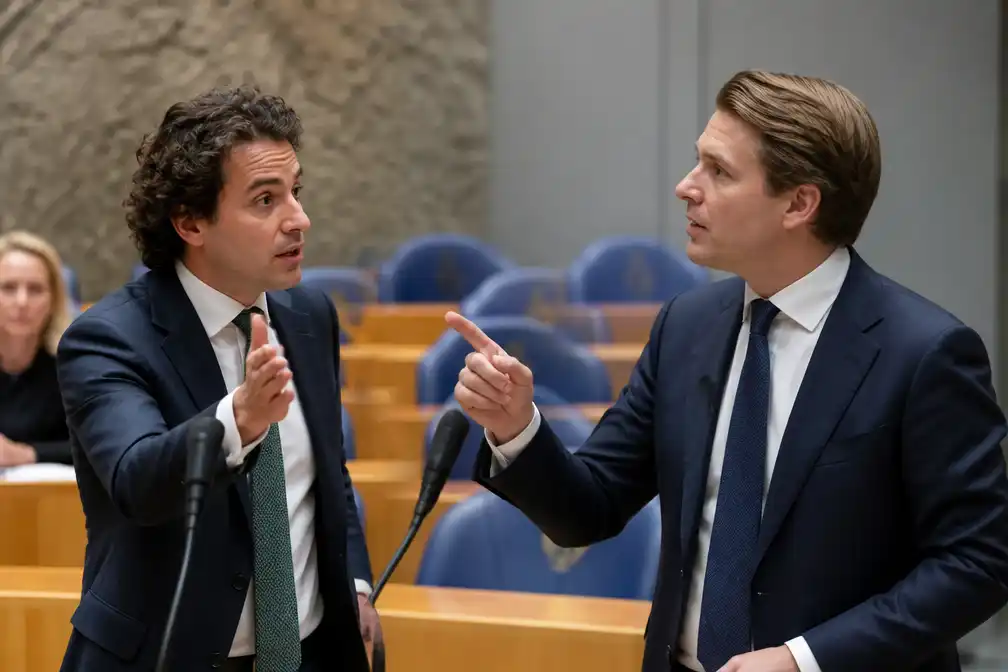 Klaver en Brekelmans botsen fel over samenwerking in debat