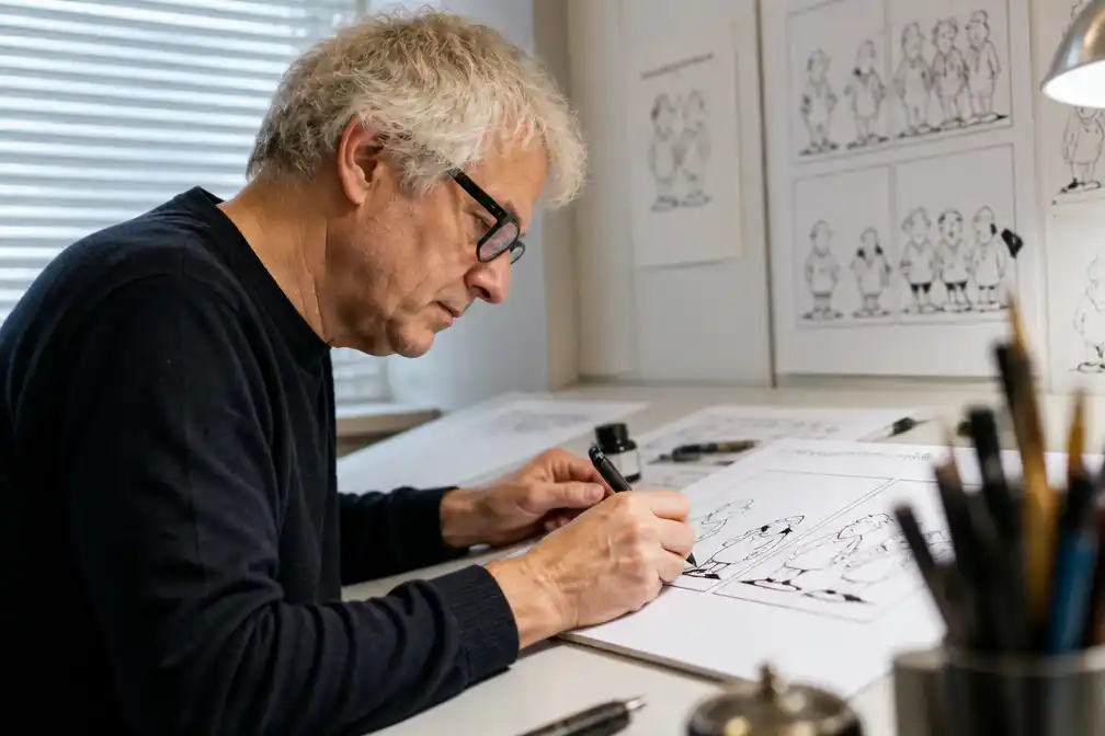 Paul Kusters publiceert Toos & Henk-cartoon op 17 september 2026