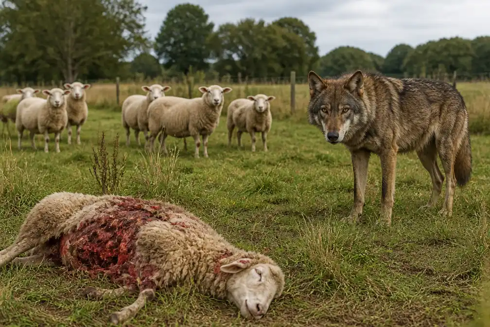 Wolvenaanvallen op schapen in Drenthe exploderen in zomer van 2026
