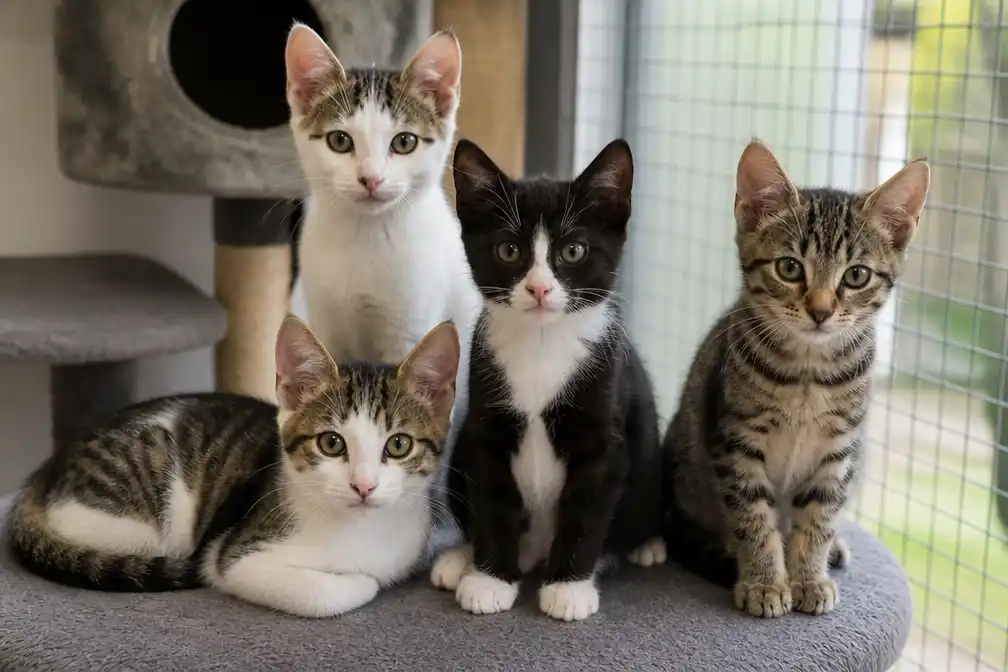 Dierenasiel de Beestenboel zoekt thuis voor kittens van 4 tot 5 maanden