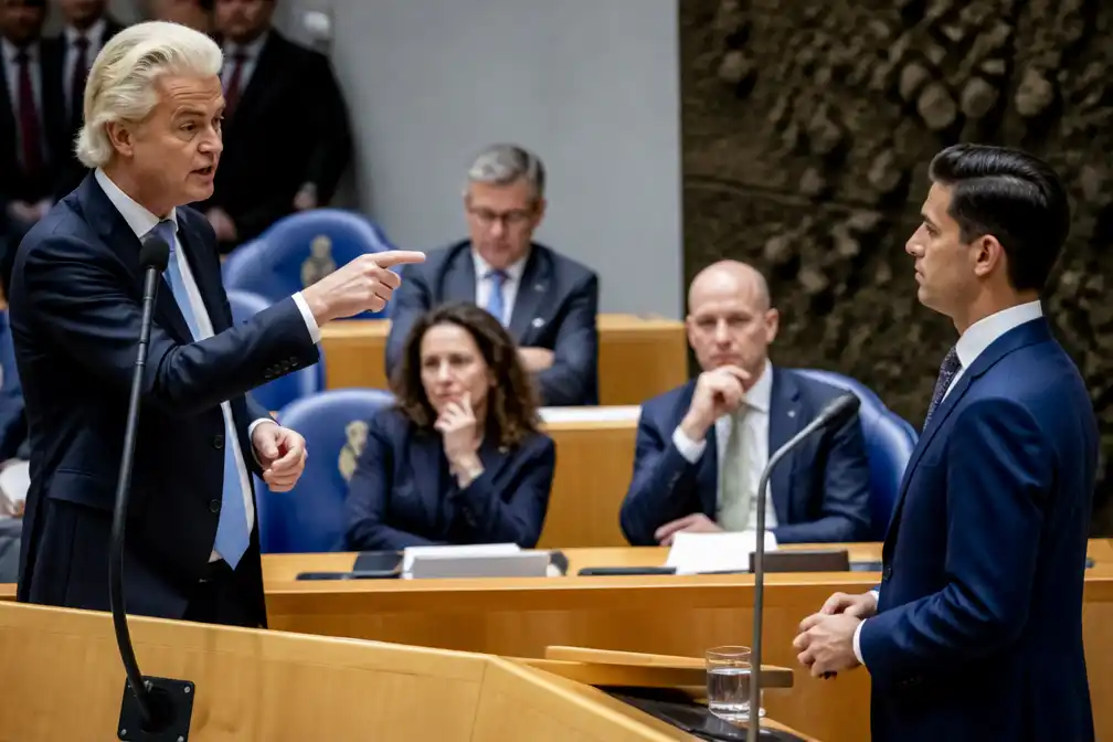 Wilders tegen Jetten: 'Uw eigen ministers steken u drie dolken in de rug'