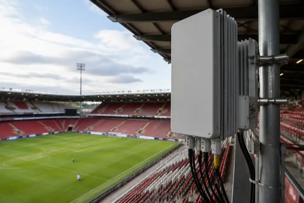 Bosuilstadion uitgerust met nieuw 4G- en 5G-netwerk