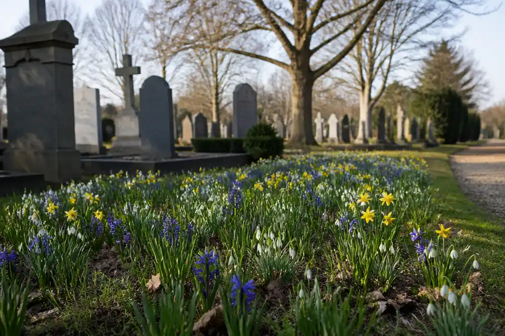Lier plant 53.300 bloembollen op drie begraafplaatsen