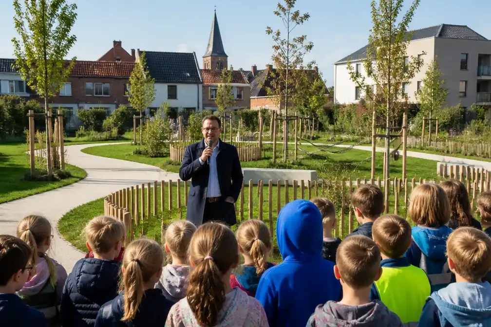 Hooglede opent Pionierspark van 5.000 vierkante meter in dorpskom