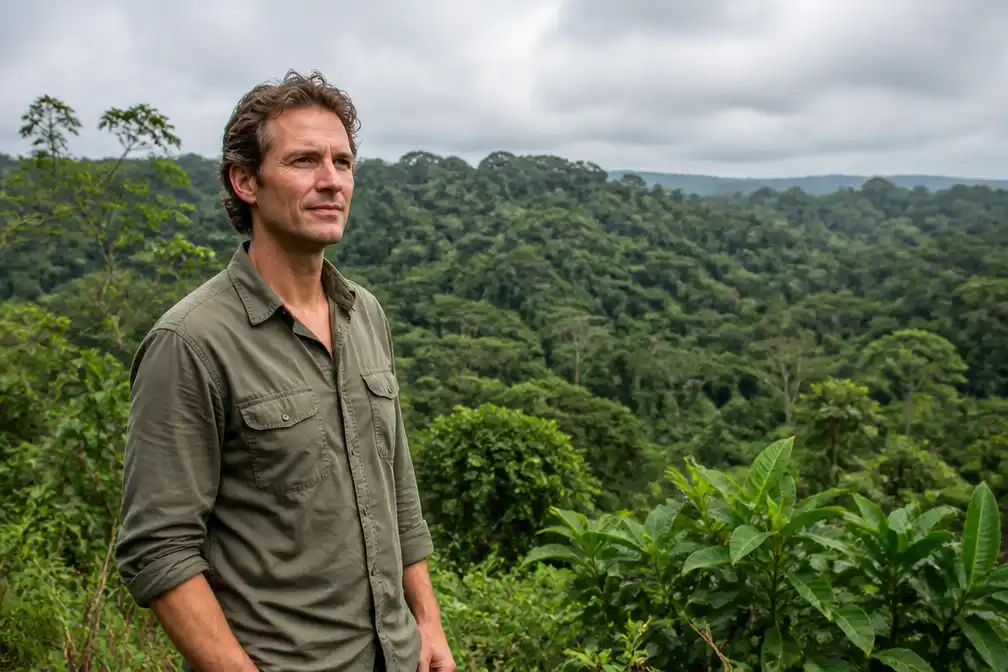 Matthijs Bol redde in vijftien jaar ruim vijfhonderd voetbalvelden regenwoud in Costa Rica