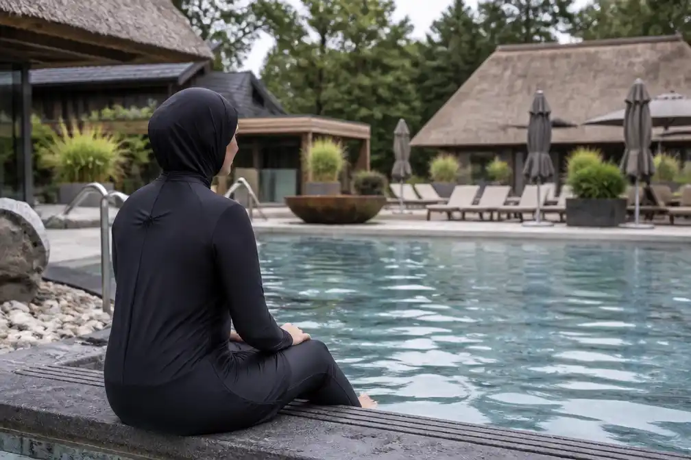 Wellnessresort De Zwaluwhoeve staat boerkini's voorlopig toe na discriminatieoordeel