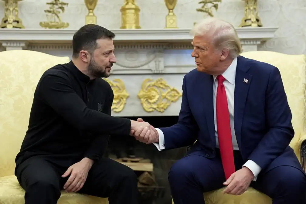 Zelensky bedankt Trump en Congres na ondertekening sanctiewet tegen Rusland