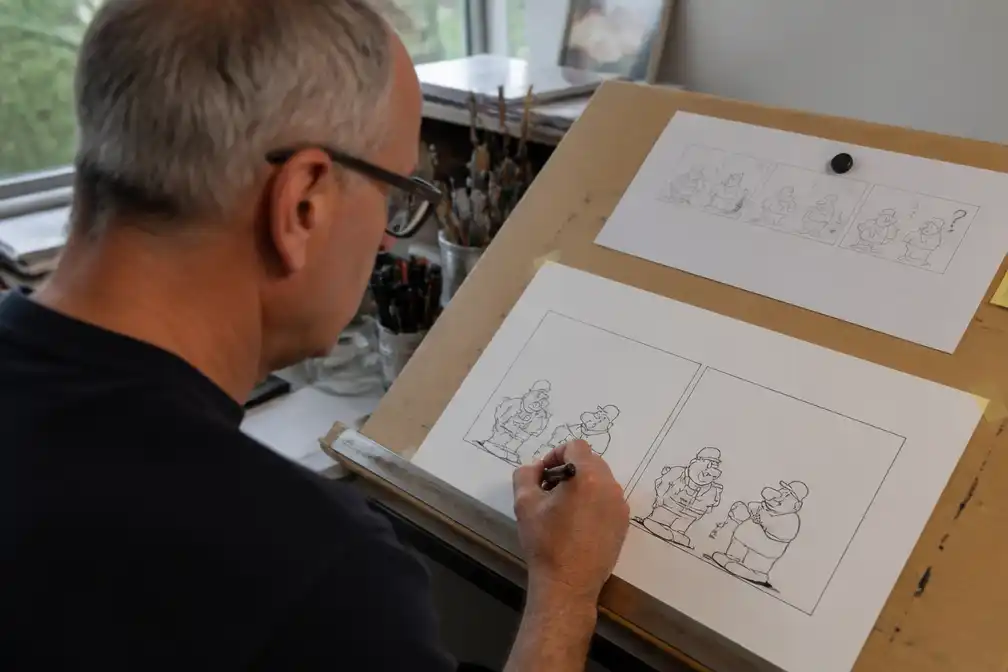 Cartoon Toos & Henk van Paul Kusters verschijnt op 19 september 2026