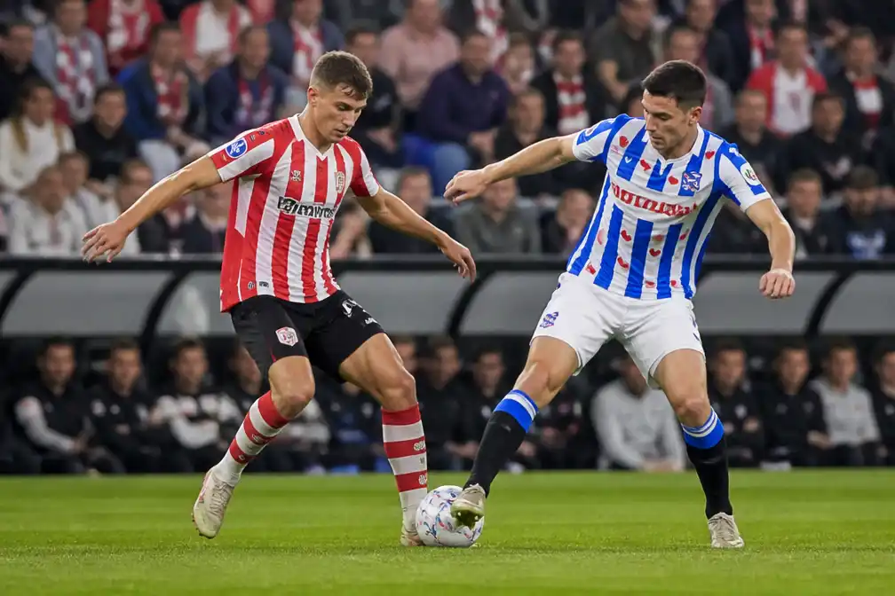 Sparta ontvangt ploeterend Heerenveen in eredivisieduel op Het Kasteel