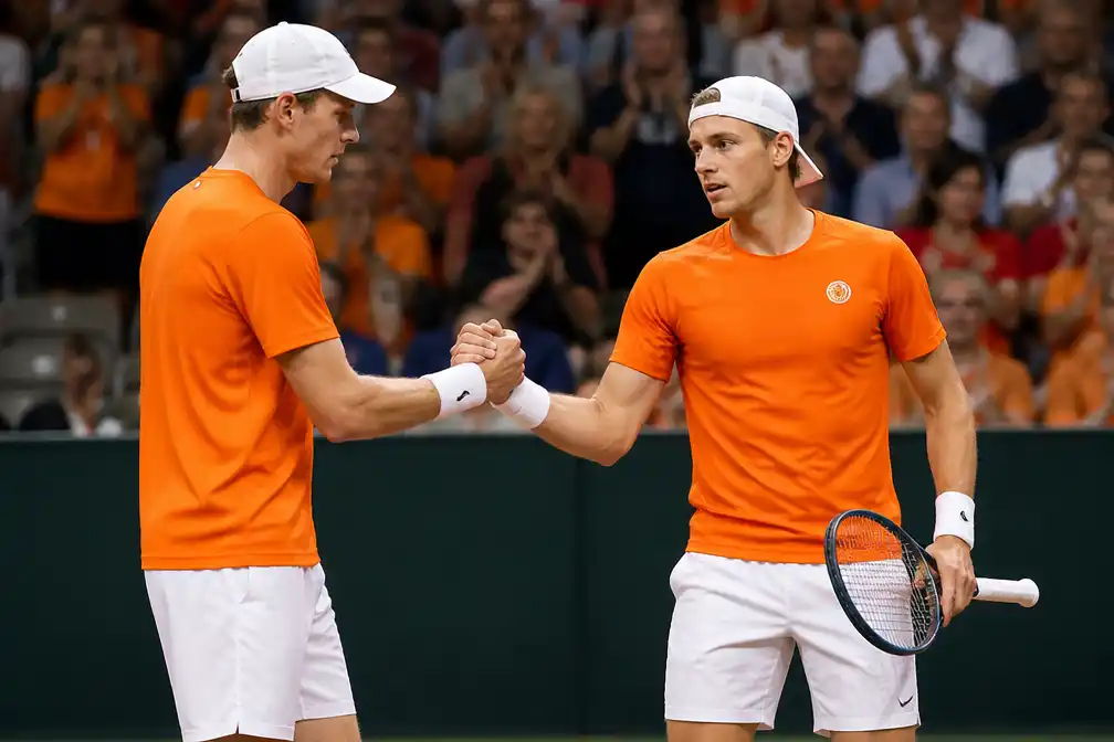 Nederland verslaat Colombia en bereikt Davis Cup Qualifiers van volgend jaar