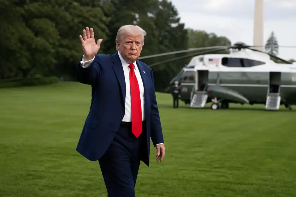 Trump breekt weekend op Camp David af en keert eerder terug naar Witte Huis