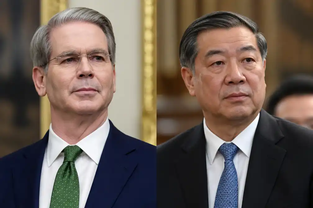 Bessent en Chinese vicepremier He praten in New York over AI, handel en grondstoffen