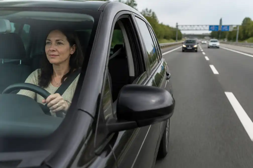 Alies Haasken uit Hollandscheveld overwint rijangst en rijdt weer op de snelweg
