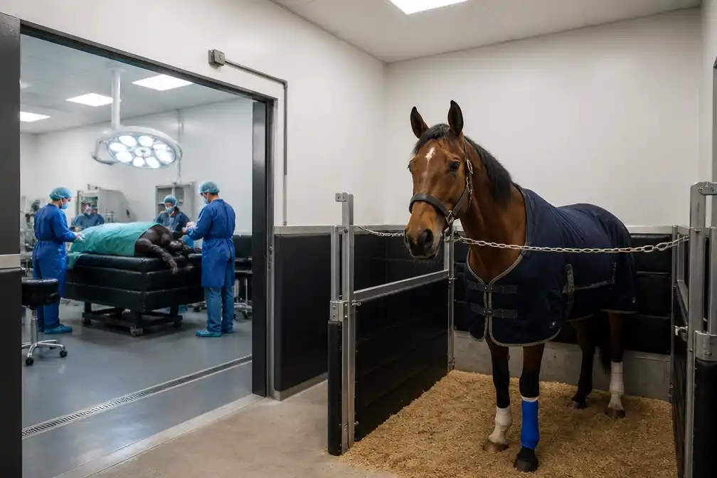 Eerste gespecialiseerde operatiekwartier voor paarden in West-Vlaanderen opent in Vlamertinge
