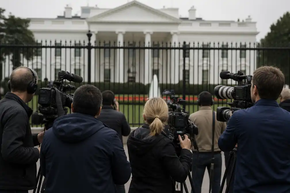 CNN, MS NOW en Politico klagen VS aan om perskaarten Witte Huis