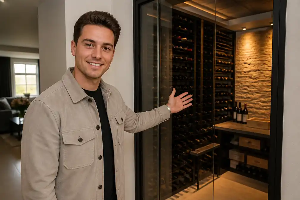 Zanger Robert van Hemert geeft exclusieve rondleiding door nieuw huis