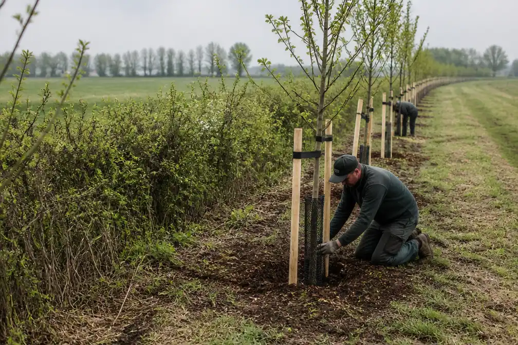 Waasland plant 5.500 bomen en 2,2 kilometer houtkanten tegen klimaatverandering
