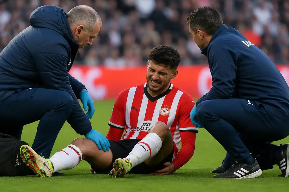 PSV moet komende wedstrijden stellen zonder geblesseerde spits Ricardo Pepi