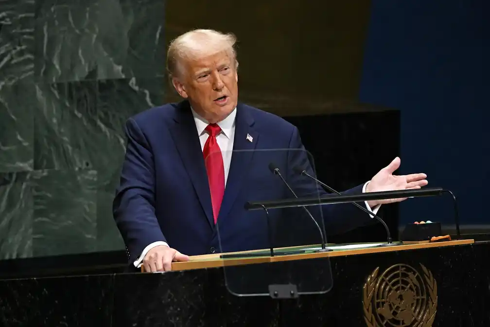 Trump in VN-toespraak: dreiging aan Iran en mogelijk snel einde aan oorlog in Oekraïne