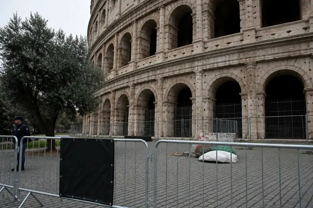 Colosseum deels dicht na dodelijke val van 22-jarige technicus in Rome